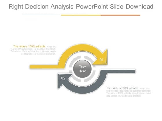 Right Decision Analysis Powerpoint Slide Download Right Decision Analysis Powerpoint Slide Download