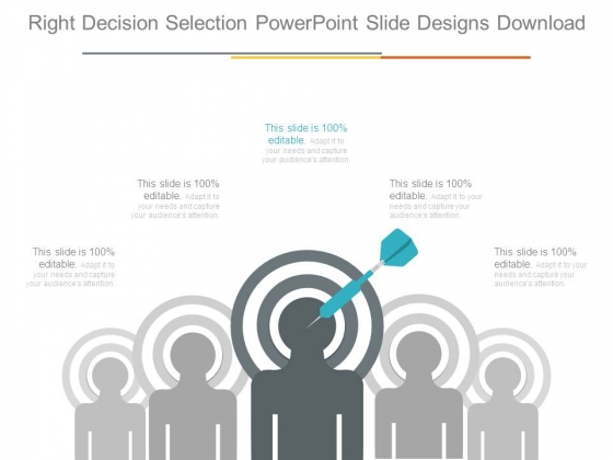 Right Decision Selection Powerpoint Slide Designs Download Right Decision Selection Powerpoint Slide Designs Download