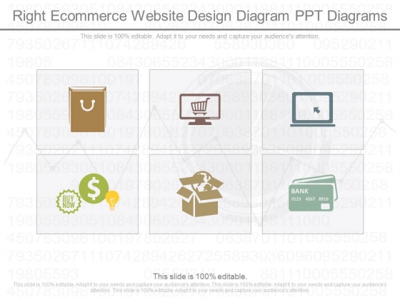 Right Ecommerce Website Design Diagram Ppt Diagrams