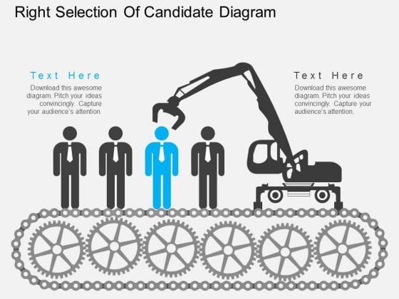 Right Selection Of Candidate Diagram Powerpoint Template Right Selection Of Candidate Diagram Powerpoint Template