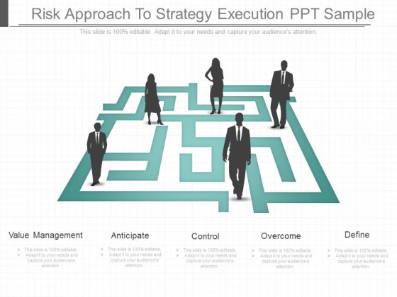 Risk Approach To Strategy Execution Ppt Sample