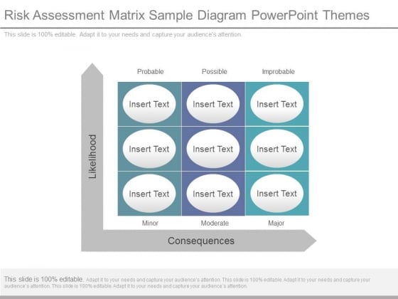 Risk Assessment Matrix Sample Diagram Powerpoint Themes Risk Assessment Matrix Sample Diagram Powerpoint Themes