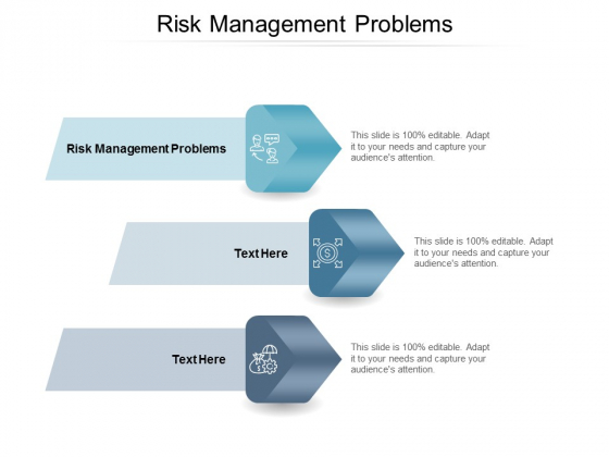 Risk Management Problems Ppt PowerPoint Presentation Model Graphics Cpb