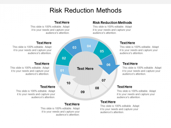 Risk Reduction Methods Ppt PowerPoint Presentation Outline Influencers Cpb Risk Reduction Methods Ppt PowerPoint Presentation Outline Influencers Cpb