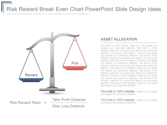 Risk Reward Breakeven Chart Powerpoint Slide Design Ideas Risk Reward Breakeven Chart Powerpoint Slide Design Ideas