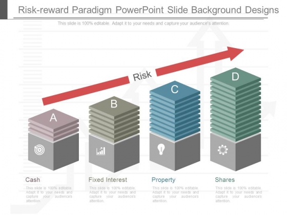 Risk Reward Paradigm Powerpoint Slide Background Designs