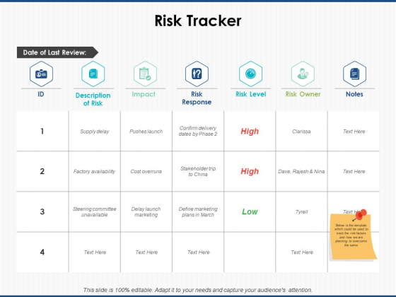 Risk_Tracker_Planning_Ppt_PowerPoint_Presentation_Professional_Templates_Slide_1