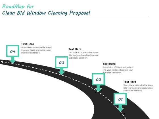 Roadmap For Clean Bid Window Cleaning Proposal Ppt Layouts Images PDF Roadmap For Clean Bid Window Cleaning Proposal Ppt Layouts Images PDF