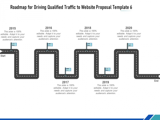 Roadmap For Driving Qualified Traffic To Website Proposal Template Six Flow Process Ppt Inspiration Show PDF Roadmap For Driving Qualified Traffic To Website Proposal Template Six Flow Process Ppt Inspiration Show PDF