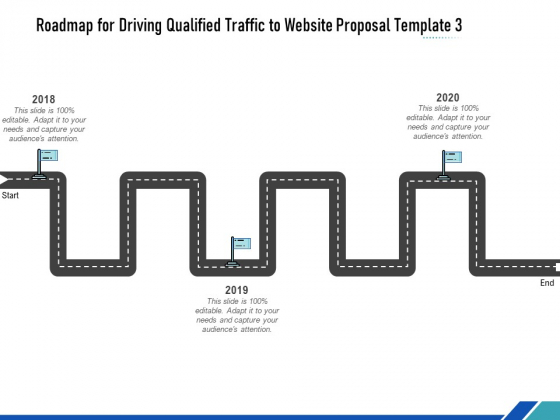 Roadmap For Driving Qualified Traffic To Website Proposal Template Three Flow Process Ppt Show PDF Roadmap For Driving Qualified Traffic To Website Proposal Template Three Flow Process Ppt Show PDF