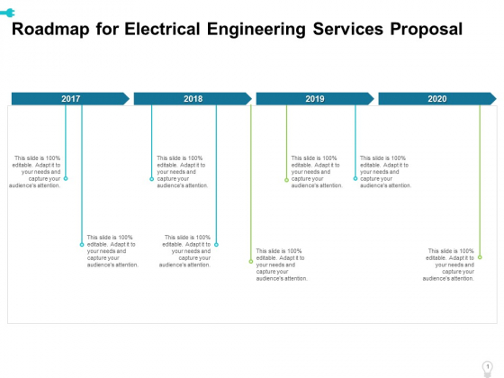 Roadmap For Electrical Engineering Services Proposal Ppt Inspiration Smartart PDF