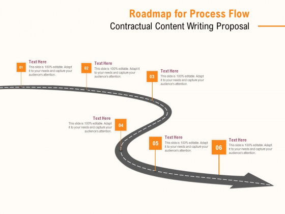 Roadmap For Process Flow Contractual Content Writing Proposal Ppt PowerPoint Presentation Infographics Background Image PDF Roadmap For Process Flow Contractual Content Writing Proposal Ppt PowerPoint Presentation Infographics Background Image PDF
