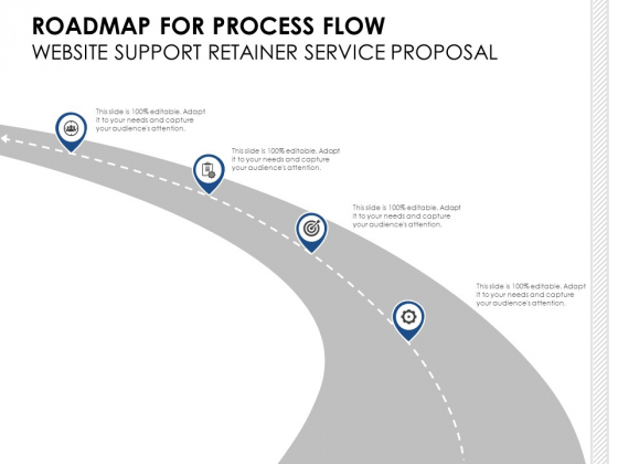 Roadmap For Process Flow Website Support Retainer Service Proposal Ppt PowerPoint Presentation Gallery Slide Roadmap For Process Flow Website Support Retainer Service Proposal Ppt PowerPoint Presentation Gallery Slide