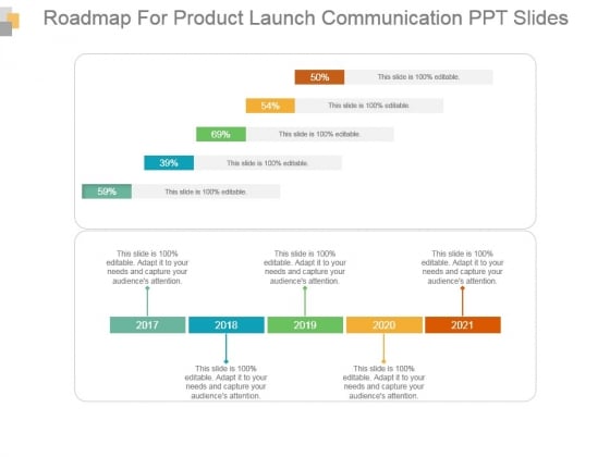 Roadmap For Product Launch Communication Ppt Slides Roadmap For Product Launch Communication Ppt Slides