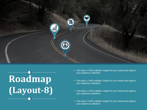 Roadmap Template 8 Ppt PowerPoint Presentation Infographics Slides