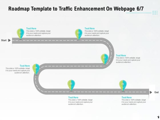 Roadmap Template To Traffic Enhancement On Webpage Six Process Ppt PowerPoint Presentation Model Images PDF Roadmap Template To Traffic Enhancement On Webpage Six Process Ppt PowerPoint Presentation Model Images PDF