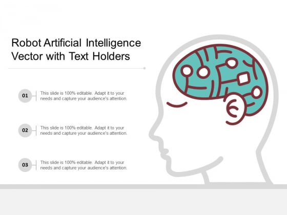 Robot Artificial Intelligence Vector With Text Holders Ppt PowerPoint Presentation Infographics Samples Robot Artificial Intelligence Vector With Text Holders Ppt PowerPoint Presentation Infographics Samples