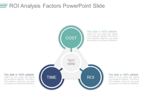 Roi Analysis Factors Powerpoint Slide Roi Analysis Factors Powerpoint Slide
