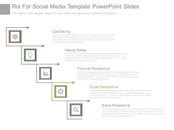 Roi For Social Media Template Powerpoint Slides Roi For Social Media Template Powerpoint Slides
