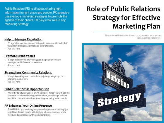 Role Of Public Relations Strategy For Effective Marketing Plan Ppt PowerPoint Presentation Inspiration Tips PDF Role Of Public Relations Strategy For Effective Marketing Plan Ppt PowerPoint Presentation Inspiration Tips PDF
