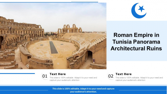 Roman Empire In Tunisia Panorama Architectural Ruins Ppt PowerPoint Presentation File Design Ideas PDF