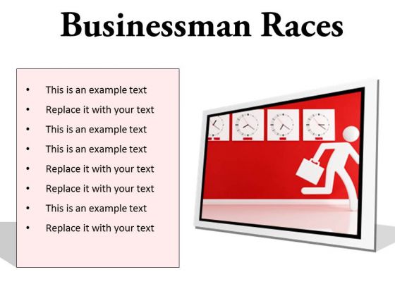 Race Against Time Business PowerPoint Presentation Slides F Race Against Time Business PowerPoint Presentation Slides F