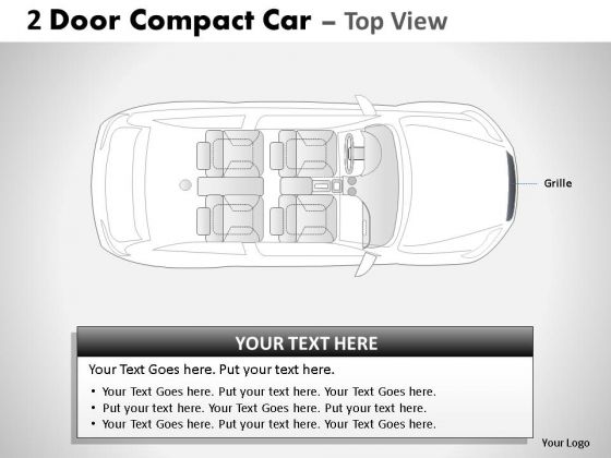 Racing 2 Door Gray Car Top PowerPoint Slides And Ppt Diagram Templates Racing 2 Door Gray Car Top PowerPoint Slides And Ppt Diagram Templates