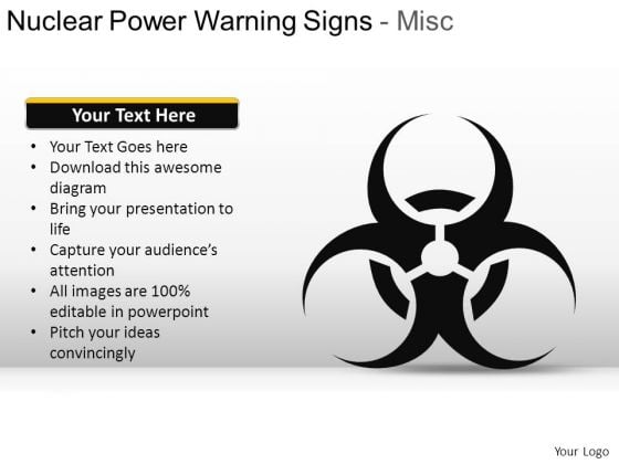 Radioactive Nuclear Power Warning Signs Misc PowerPoint Slides And Ppt Diagram Templates Radioactive Nuclear Power Warning Signs Misc PowerPoint Slides And Ppt Diagram Templates
