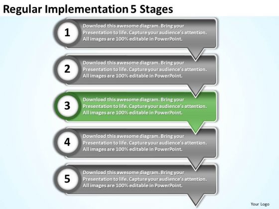 Regular Implementation 5 Stages Electrical Schematics PowerPoint Templates Regular Implementation 5 Stages Electrical Schematics PowerPoint Templates