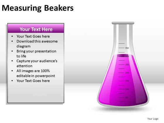 Rendering Measuring Beakers PowerPoint Slides And Ppt Diagram Templates