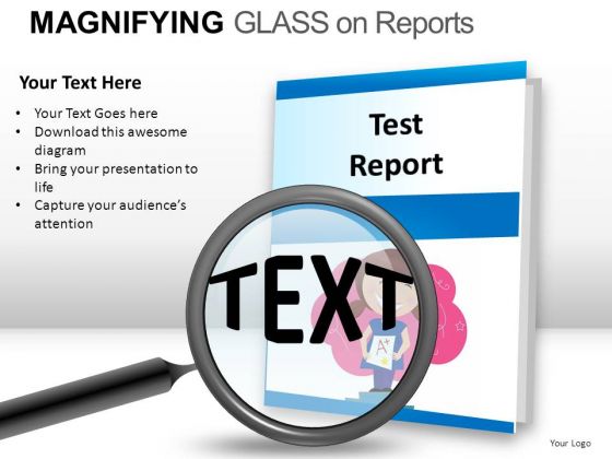 Reports Magnifying Glass On Report PowerPoint Slides And Ppt Diagram Templates Reports Magnifying Glass On Report PowerPoint Slides And Ppt Diagram Templates