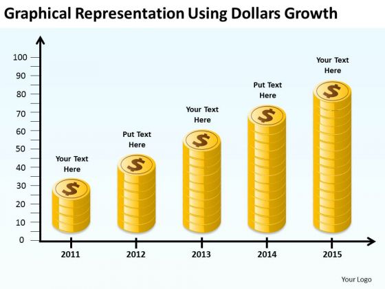 Representation Using Dollars Growth Examples Of Business Plan Outline PowerPoint Slides Representation Using Dollars Growth Examples Of Business Plan Outline PowerPoint Slides