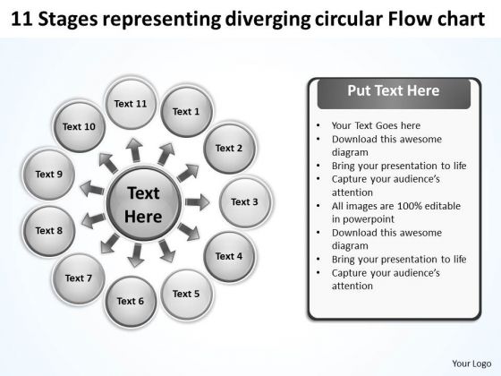 Representing Diverging Circular Flow Chart Relative Cycle Arrow Diagram PowerPoint Slides Representing Diverging Circular Flow Chart Relative Cycle Arrow Diagram PowerPoint Slides