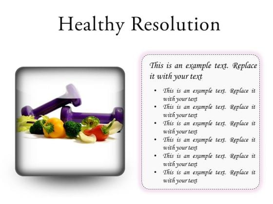 Resolution Health PowerPoint Presentation Slides S Resolution Health PowerPoint Presentation Slides S