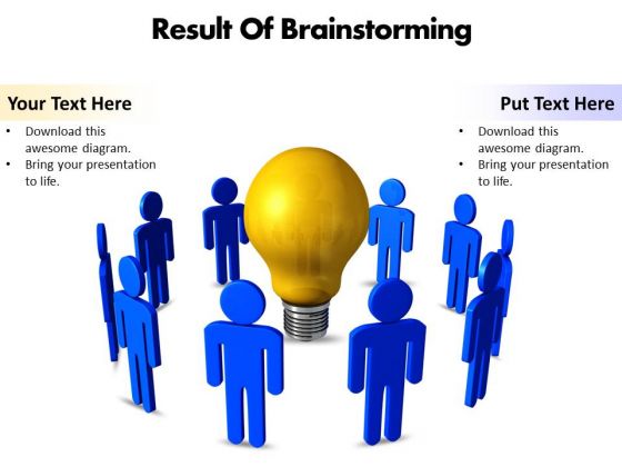 Result Of Brainstorming Editable PowerPoint Templates Result Of Brainstorming Editable PowerPoint Templates