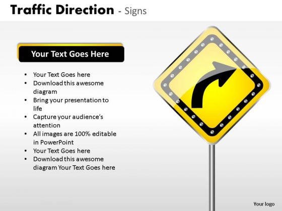 Right Sign Traffic Direction PowerPoint Slides And Ppt Diagram Templates Right Sign Traffic Direction PowerPoint Slides And Ppt Diagram Templates