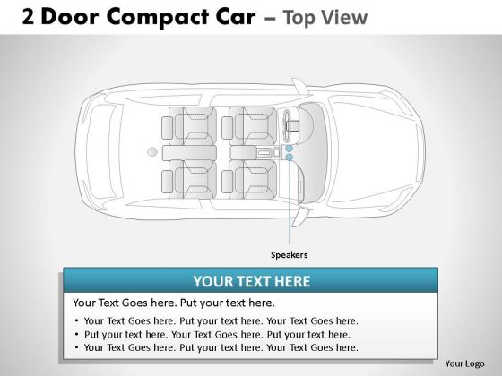 Road 2 Door Gray Car Top PowerPoint Slides And Ppt Diagram Templates Road 2 Door Gray Car Top PowerPoint Slides And Ppt Diagram Templates