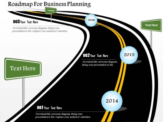 Roadmap For Business Planning PowerPoint Template Roadmap For Business Planning PowerPoint Template
