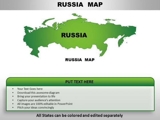 Russia PowerPoint Maps