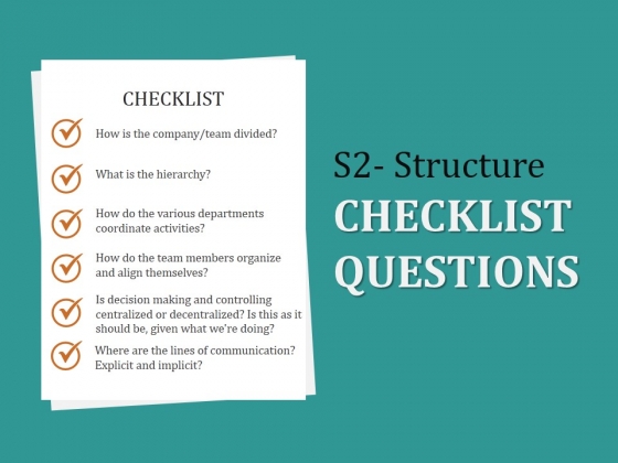 S2 Structure Checklist Questions Ppt PowerPoint Presentation Microsoft