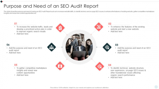 SEO Audit Summary To Increase Purpose And Need Of An SEO Audit Report Infographics PDF SEO Audit Summary To Increase Purpose And Need Of An SEO Audit Report Infographics PDF