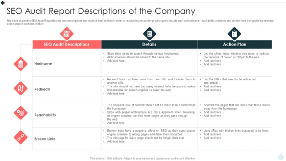 SEO Audit Summary To Increase SEO Audit Report Descriptions Of The Company Microsoft PDF SEO Audit Summary To Increase SEO Audit Report Descriptions Of The Company Microsoft PDF