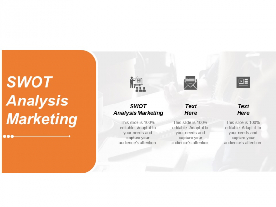 SWOT Analysis Marketing Ppt PowerPoint Presentation Gallery Graphics Tutorials Cpb