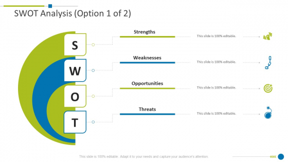 SWOT Analysis Strengths Example Presentation For Job Interview Ppt File Example PDF