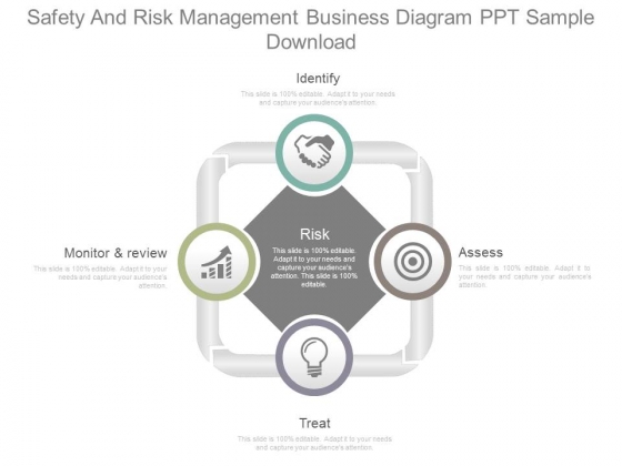 Safety And Risk Management Business Diagram Ppt Sample Download Safety And Risk Management Business Diagram Ppt Sample Download