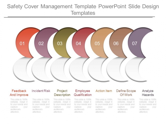 Safety Cover Management Template Powerpoint Slide Design Templates