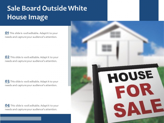 Sale Board Outside White House Image Ppt PowerPoint Presentation File Structure PDF