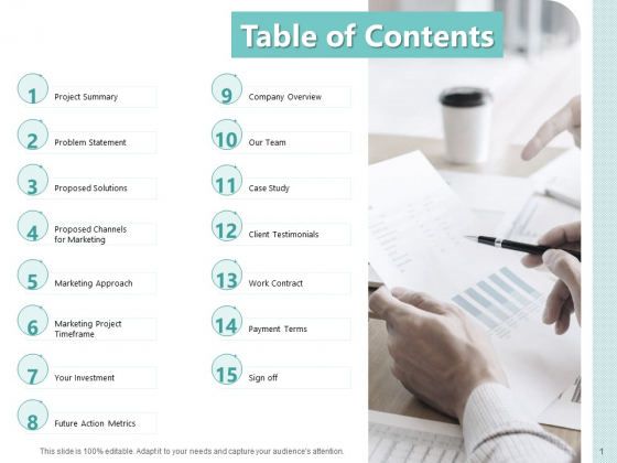 Sales And Business Development Action Plan Table Of Contents Ppt Portfolio Background Designs PDF