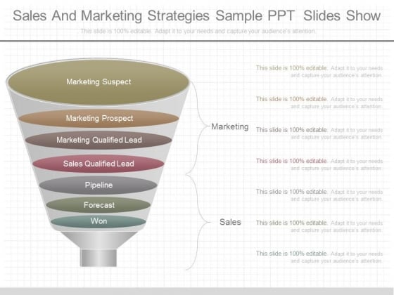 Sales And Marketing Strategies Sample Ppt Slides Show Sales And Marketing Strategies Sample Ppt Slides Show