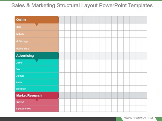 Sales And Marketing Structural Layout Powerpoint Templates Sales And Marketing Structural Layout Powerpoint Templates